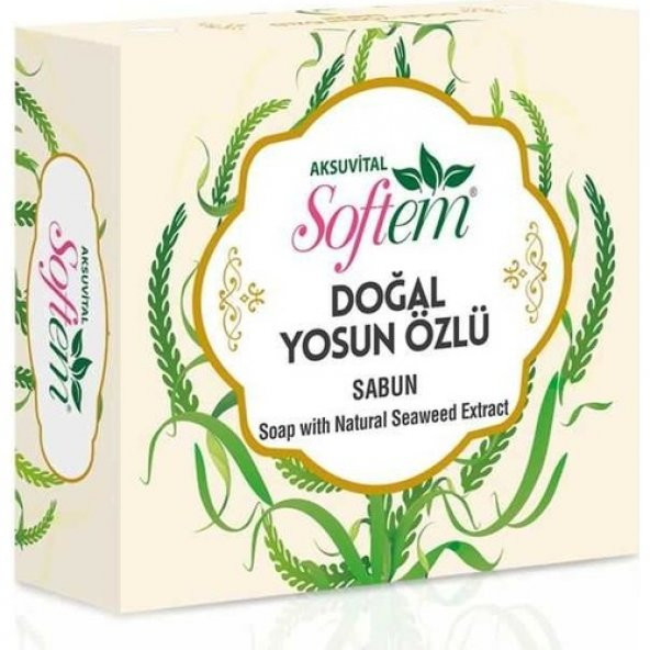 Softem Doğal Yosun Özlü Sabun 130 Gr