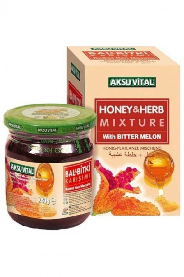 Aksu Vital Ballı Kudret Narı Macunu 230 gr