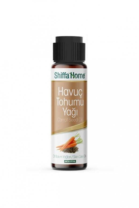 Shiffa Home Havuç Tohumu Yağı 30 ml (Soğuk Presleme)