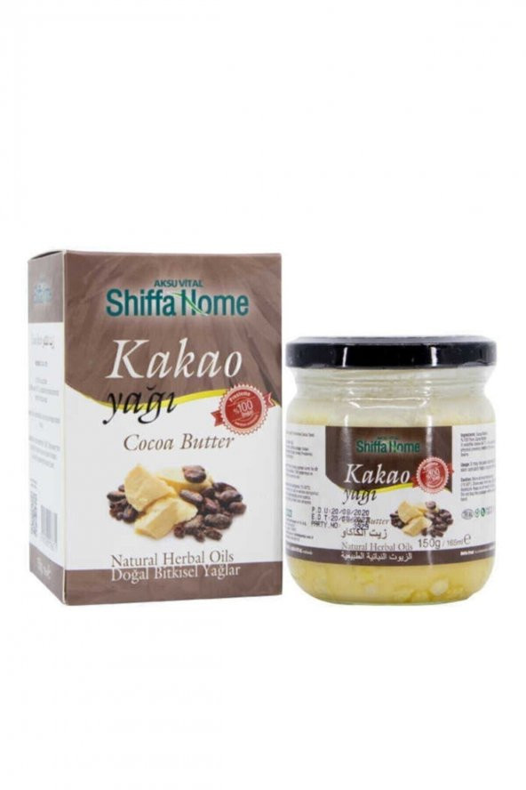 Shiffa Home Katı Kakao  Yağı 150 gr