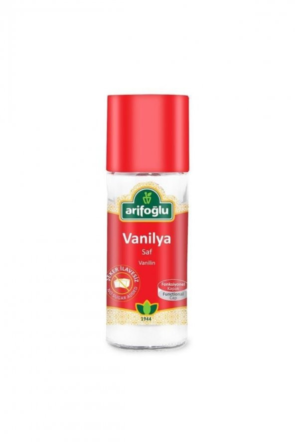 Arifoğlu Vanilya Saf Cam Şişe 15 g Cam