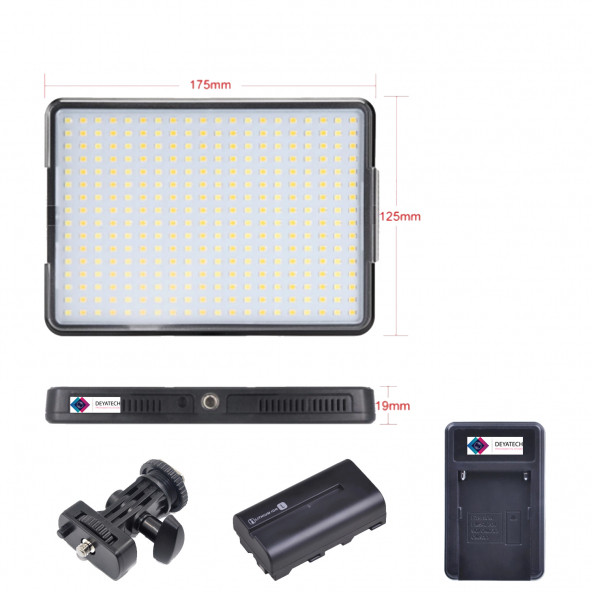 Deyatech Pro 320 Led Video You Tube Tiktok Tattoo Çekim Işığı - 2