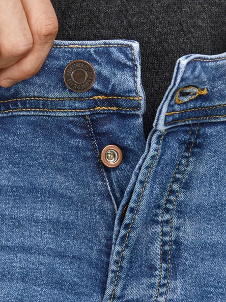 JACK JONES Glenn Model Dar Kesim Erkek Kot Pantolon 12184473 - 7