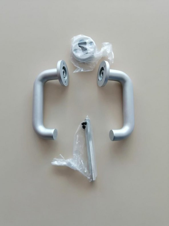 ROZETLİ BÜKÜMLÜ KAPI KOLU ELOKSAL 1015 ürün görseli 1