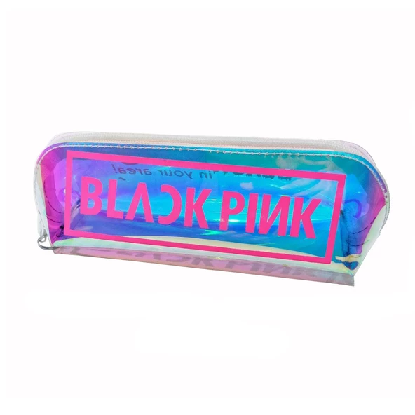 Siyah Blackpink Piercing Sırt Okul Çantası Ve Kalemlik İkili Set - 3