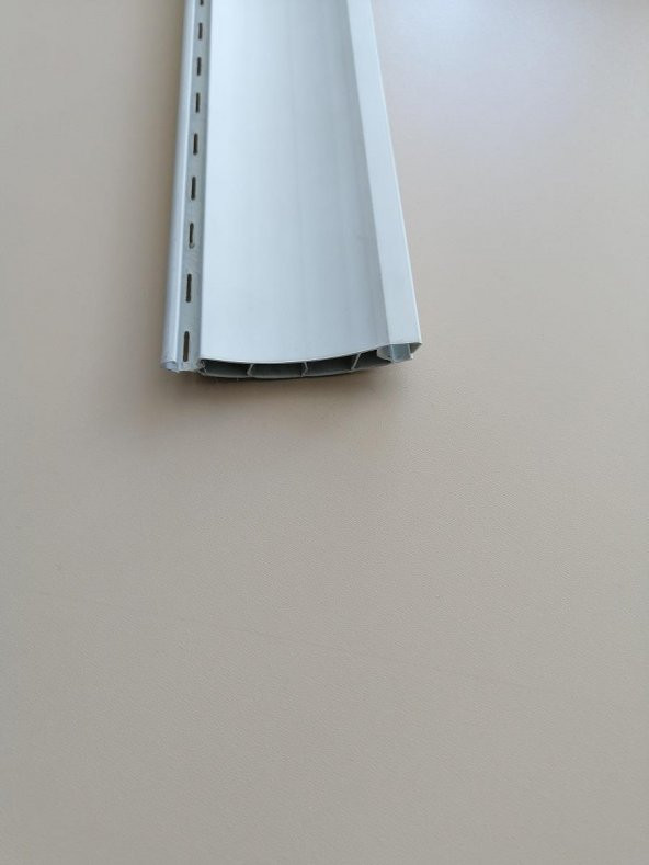 55 LİK PANJUR  PLASTİĞİ 6,00 MT  BEYAZ  PVC - 2