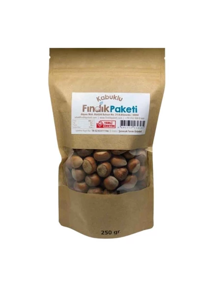 Fındık Paketi Giresun Kabuklu Fındığı 250 gr