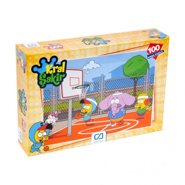 Ca Games Kral Şakir Kutulu Puzzle/Yapboz 100'parça