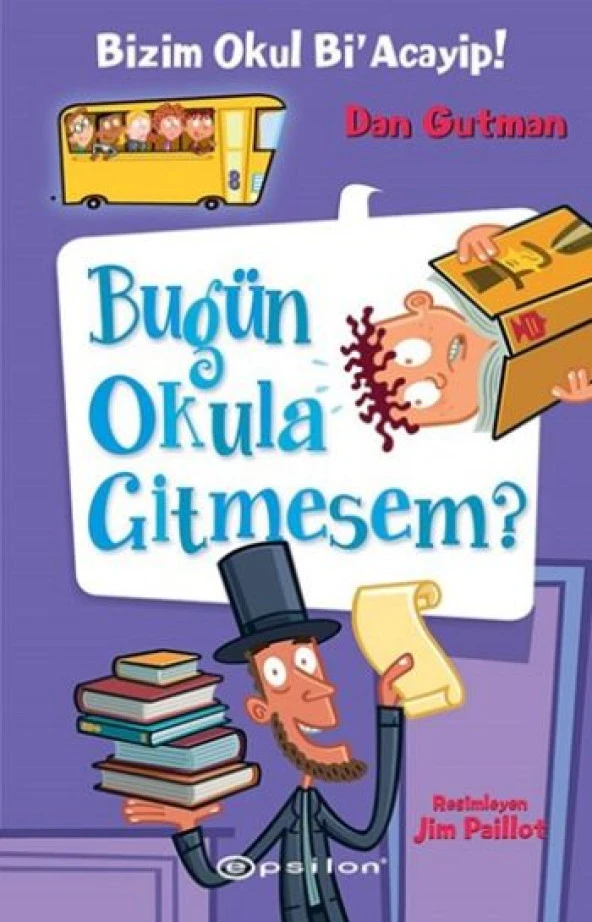 Bizim Okul Bi Acayip! 08 - Bugün Okula Gitmesem@UzunAciklama (Ciltli)