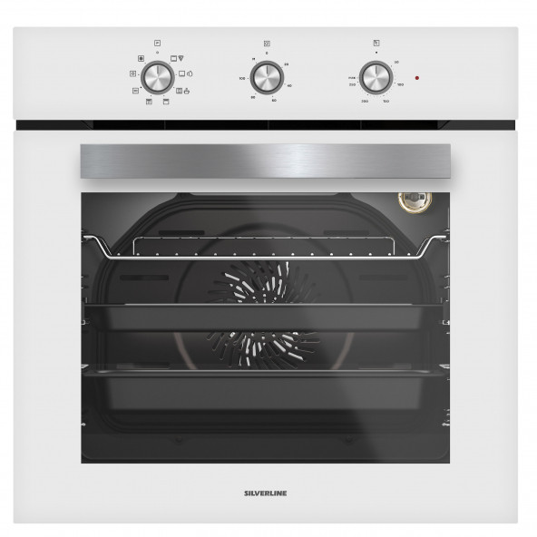 Silverline BO6503W01 S3 Ankastre Fırın Beyaz