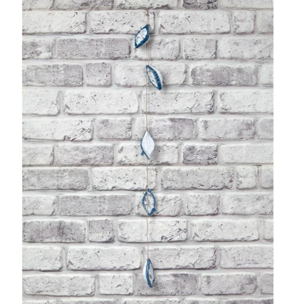 Dekoratif Ahşap Beşli Kayık Rustik Duvar Dekoru - Resim 2