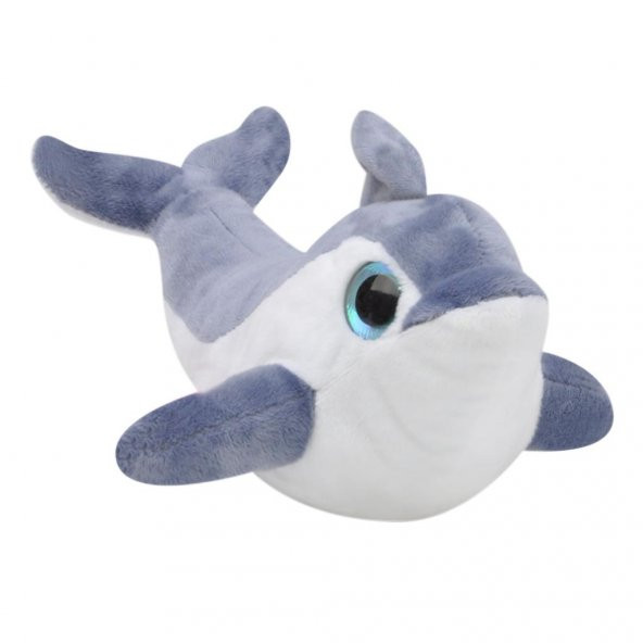 Peluş Yunus Balığı Oyuncak 26 cm - 4