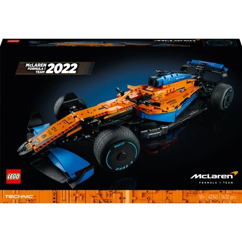 Lego Technic Mclaren Formula 1# Yarış Arabası 42141 - Araba Seven Yetişkinler Için Model Yapım Seti (1432 Parça) - Resim 3