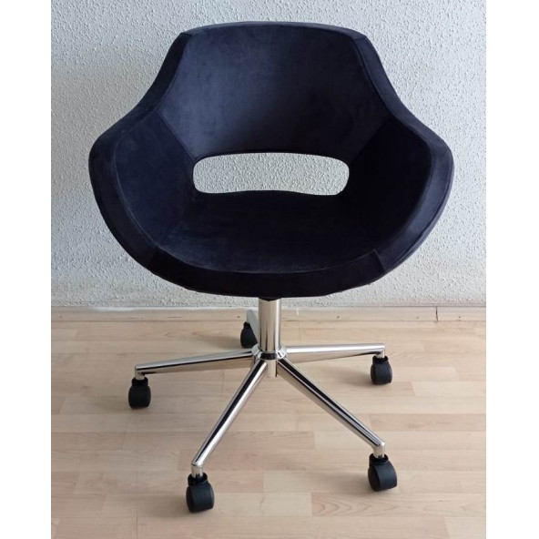 Ofis Koltuğu Krom Metal Ayaklı Döküm Süngerli - 2