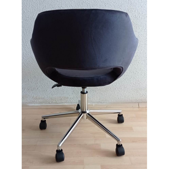 Ofis Koltuğu Krom Metal Ayaklı Döküm Süngerli - 4