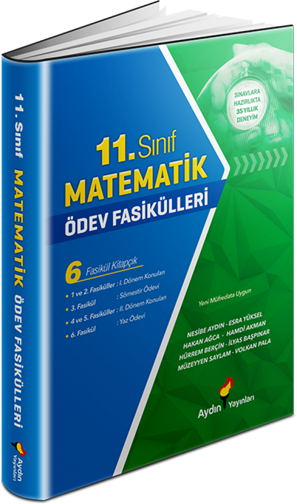 11. Sınıf Matematik Ödev Fasikülleri 11 - Aydın Yayınları