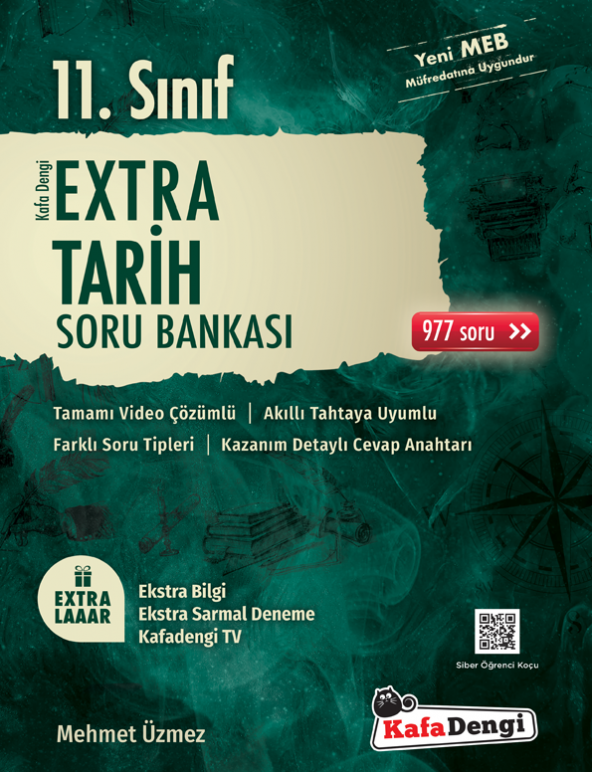 11.Sınıf Extra Tarih Soru Bankası (Tümü Video Çözümlü)