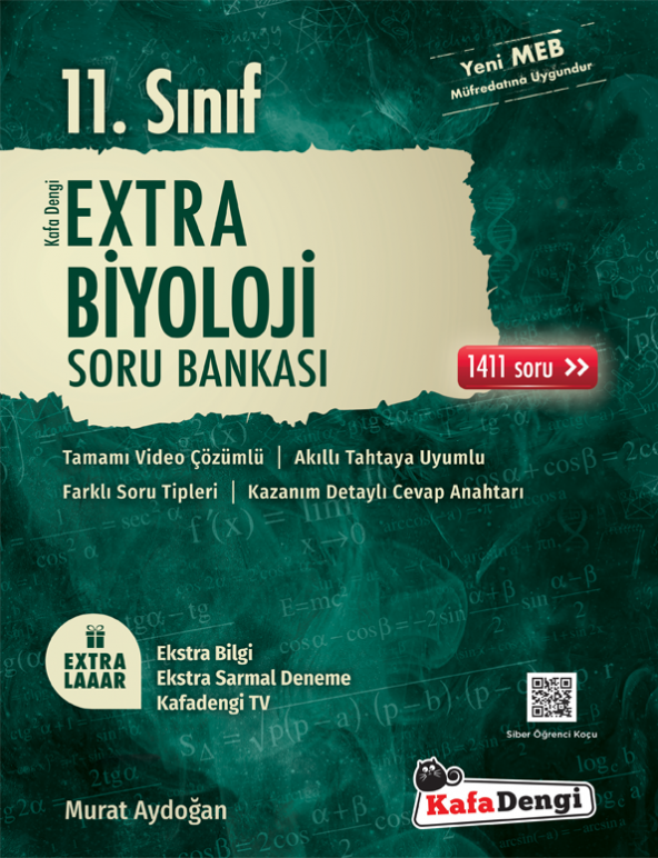 11.Sınıf Extra Biyoloji Soru Bankası (Tümü Video Çözümlü)