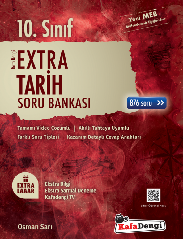 10.Sınıf Extra Tarih Soru Bankası(Tümü Video Çözümlü)