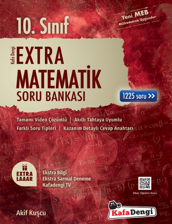 10.Sınıf Extra Matematik Soru Bankası (Tümü Video Çözümlü)