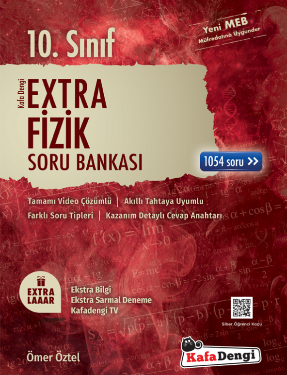 10.Sınıf Extra Fizik Soru Bankası (Tümü Video Çözümlü)