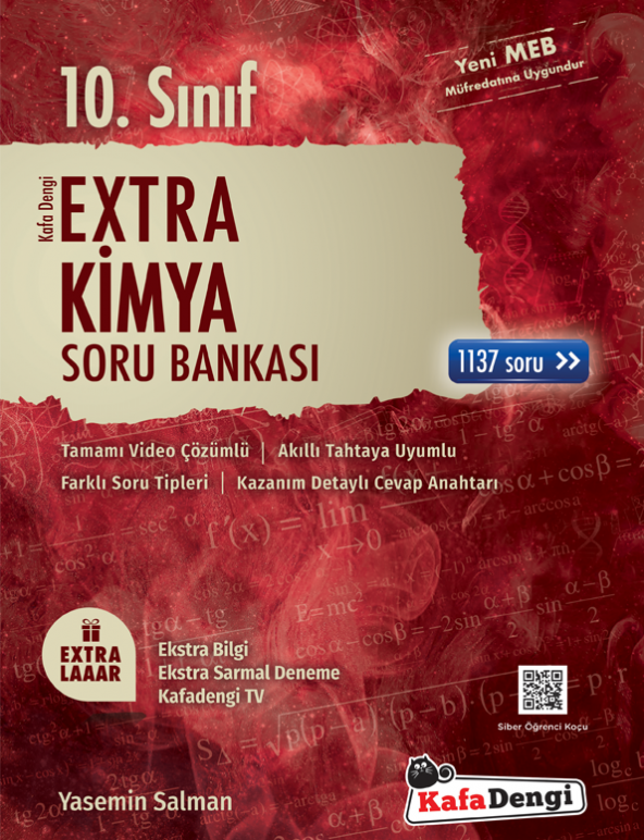 10.Sınıf Extra Kimya Soru Bankası (Tümü Video Çözümlü)