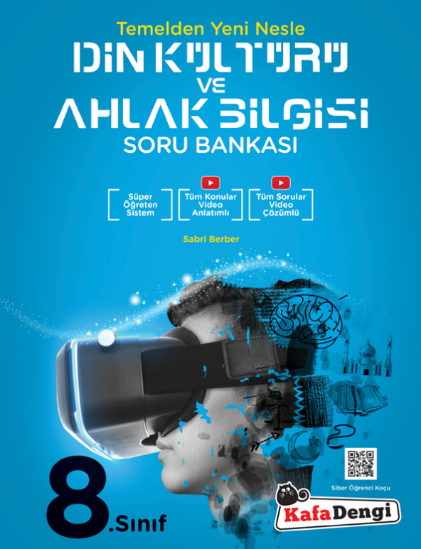 8.Sınıf Din Kültürü ve Ahlak Bilgisi Soru Bankası  (Tümü Video Çözümlü)