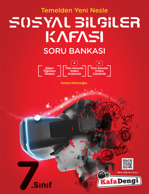 7.Sınıf Sosyal Bilgileri Kafası Soru Bankası (Tümü Video Çözümlü)