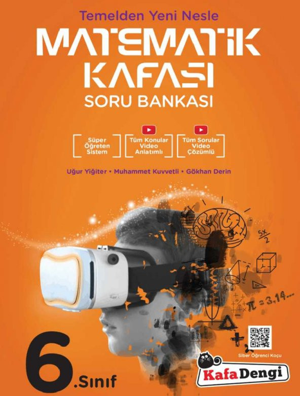 6.Sınıf Matematik Kafası Soru Bankası (Tümü Video Çözümlü)