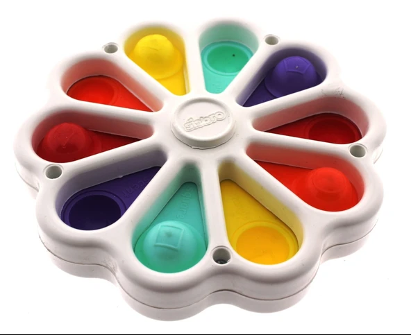 Pop It Eğitici Çark İngilizce Sayılar ve Şekiller - 2