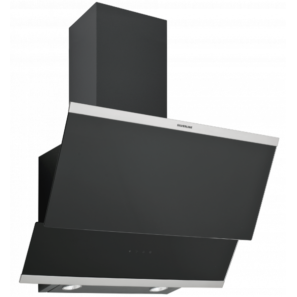 Silverline 3420 Classy Siyah Duvar Tipi 60 Cm Davlumbaz