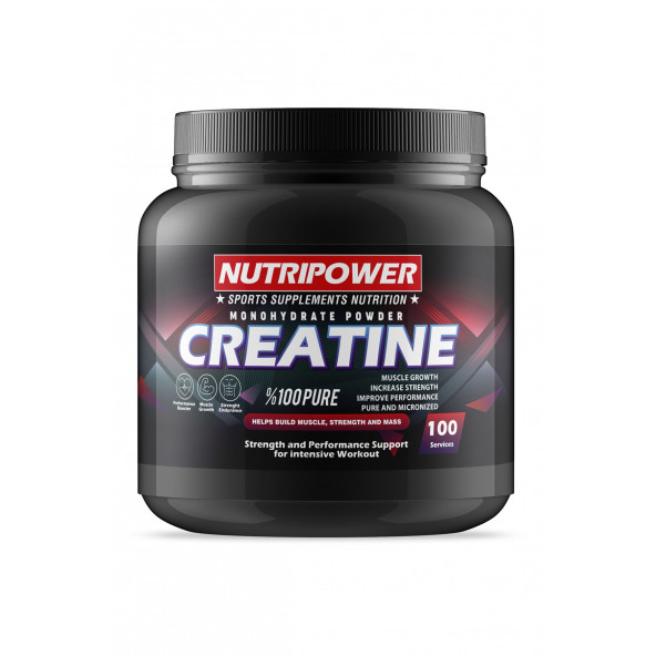 Nutripower Creatine Monohydrate %100 Pure 300g Aromasız