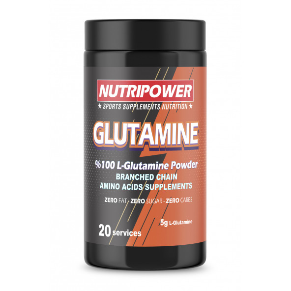 Nutripower Glutamine 100g Aromasız Amino Asit 20 Servis