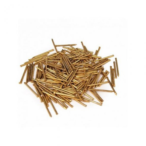 4 LÜK BAŞSIZ ÇİVİ - SARI - 1 KG