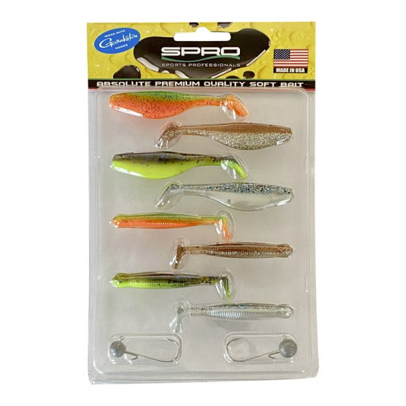 Spro Ready 4663 E7-8 Suni Yem & Jig Head Seti - 1