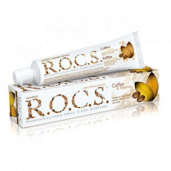 Rocs Coffee & Tobacco Diş Macunu 74 gr