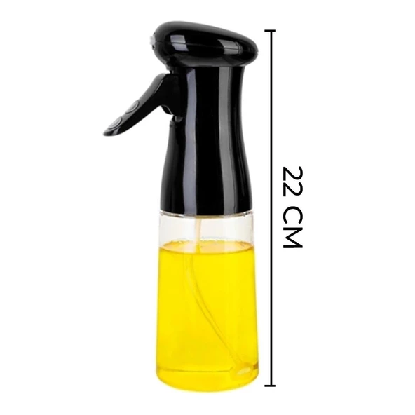 Cam Yağ Spreyi Dekoratif Püskürtücü Cam Sprey Şişe 200 ml - 8