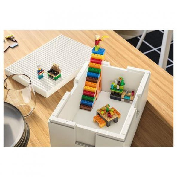 Çocuk Lego Seti 201 Parça Çok Renkli MeridyenDukkan Eğitici Oyuncak - 5