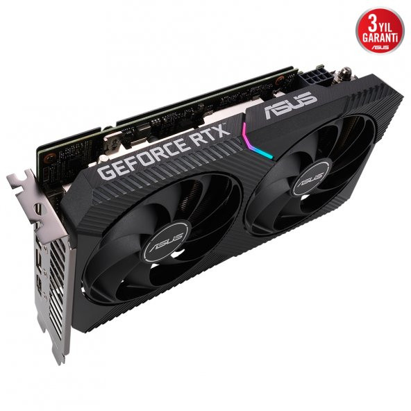 ASUS DUAL-RTX3050-O8G 8GB GDDR6 HDMI DP 128BIT - 5