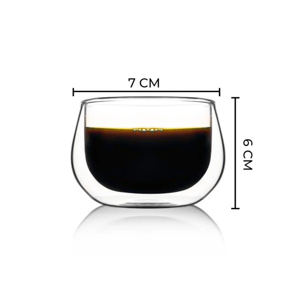 Cam Çerezlik Lokumluk Çift Cidarlı Dondurma Kasesi 160 Ml - 2