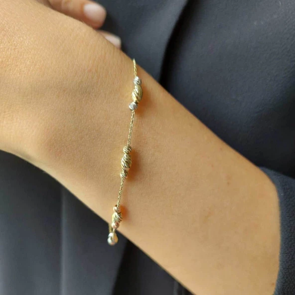 Altın dorika toplu bileklik 2.00 gram ürün görseli