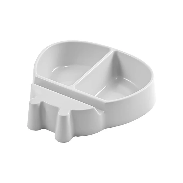 Pratik Çerezlik Telefon Stantlı Plastik 2 Bölmeli - 2