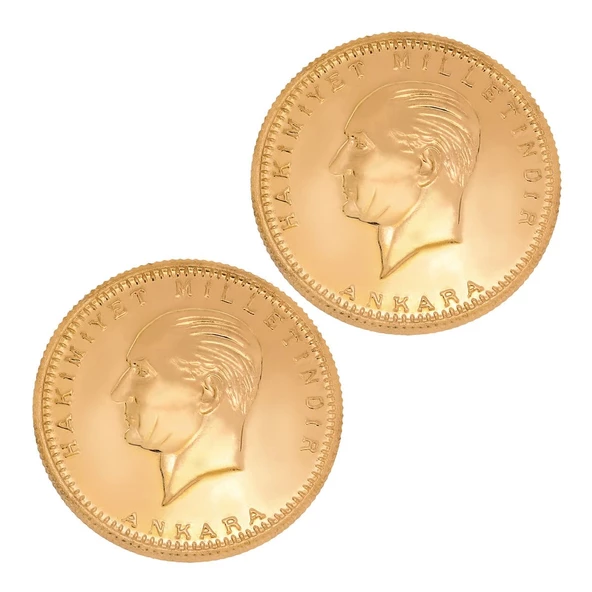 2 Adet Eski Tarihli Ata Lira ürün görseli