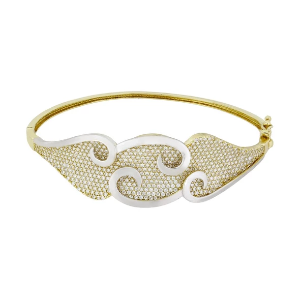 Altın Kelepçe Bilezik T009833