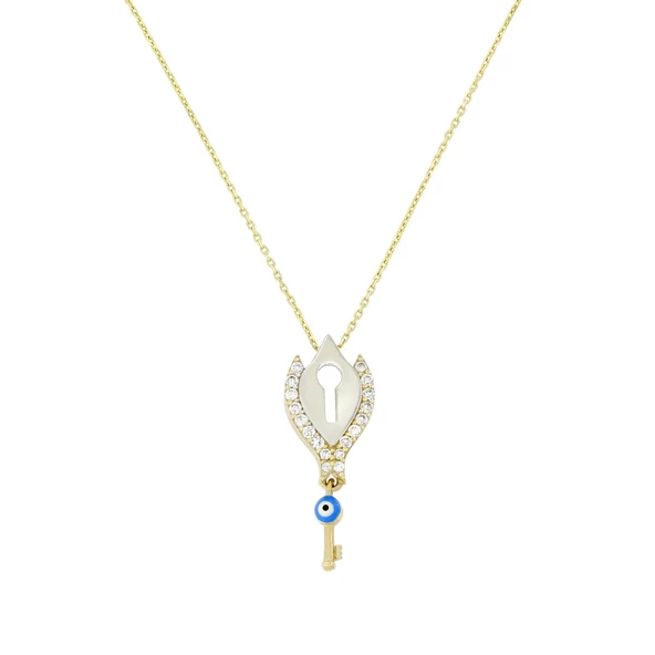 Altın Anahtar Kolye T010106