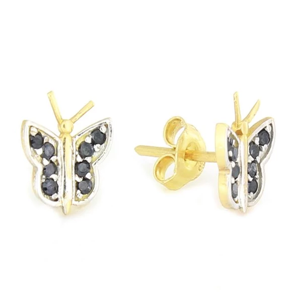 Altın Kelebek Küpe T006993