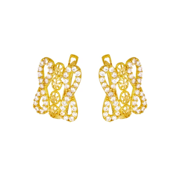 22 Ayar Altın Küpe T054772 ürün görseli 1