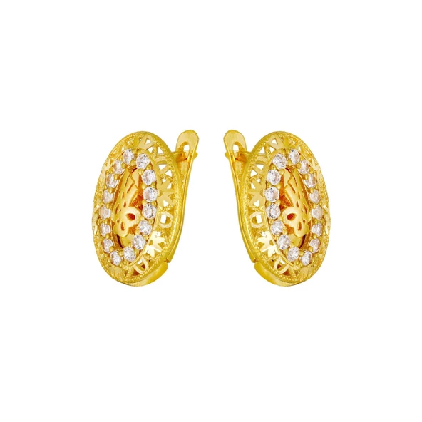 22 Ayar Altın Küpe T054763