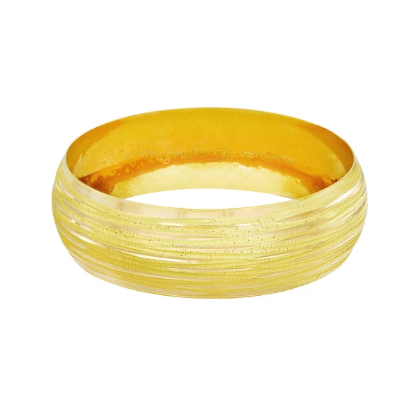 21 gr(gram) 20 mm 22 Ayar İşçiliksiz Bilezik TCNC021-2 ürün görseli 1