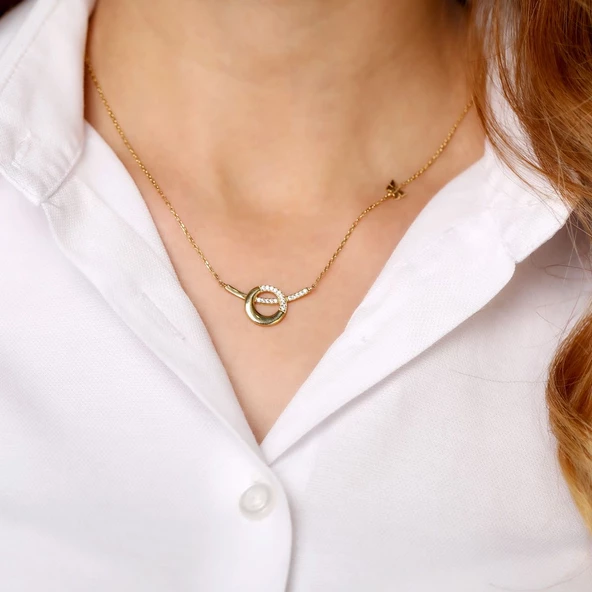 Altın Kolye T016200 - Resim 2